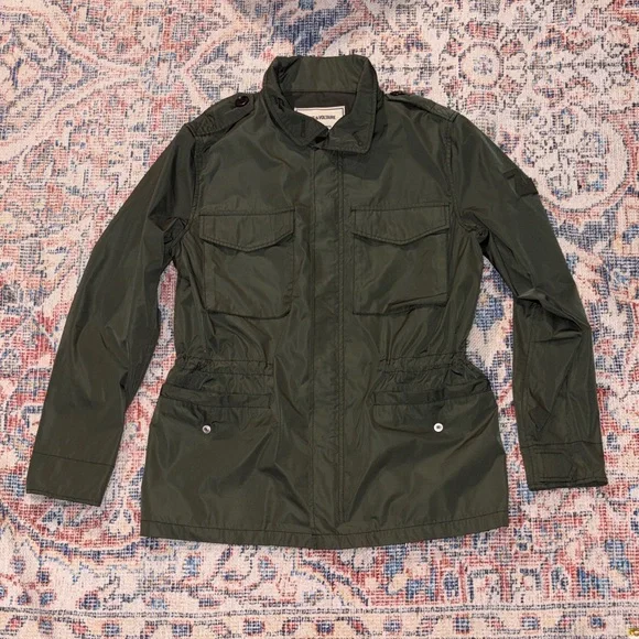 Zadig & Voltaire Kris Nylon Jacket SZ S EUC - Picture 1 of 4